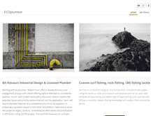 Tablet Screenshot of ecoplumber.net